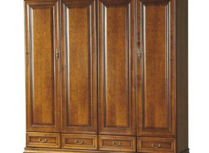 Classic Wood Cabinets Wardrobe Wall Unit Italian Furniture Clothes
